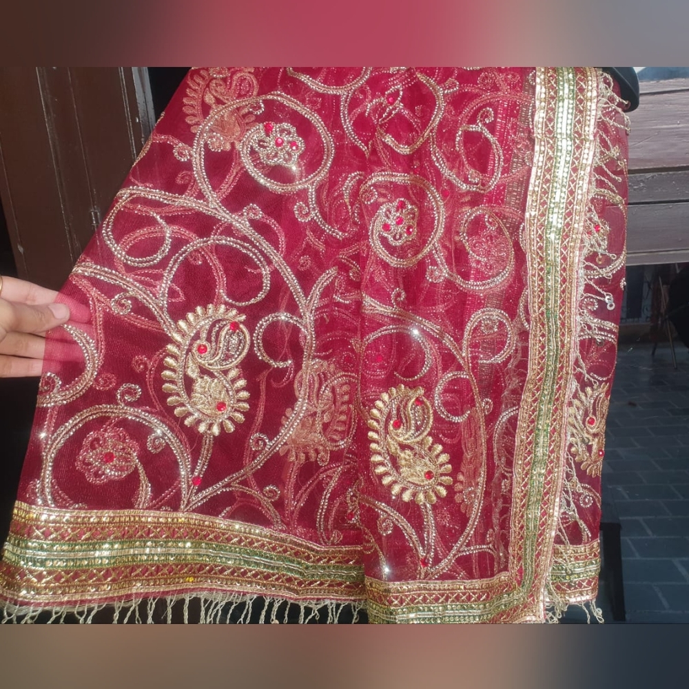 Bridal Duppata - Picture 3 of 3